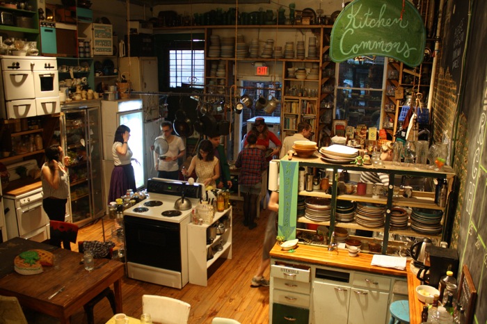 picture of communal kitchen at Elsewhere